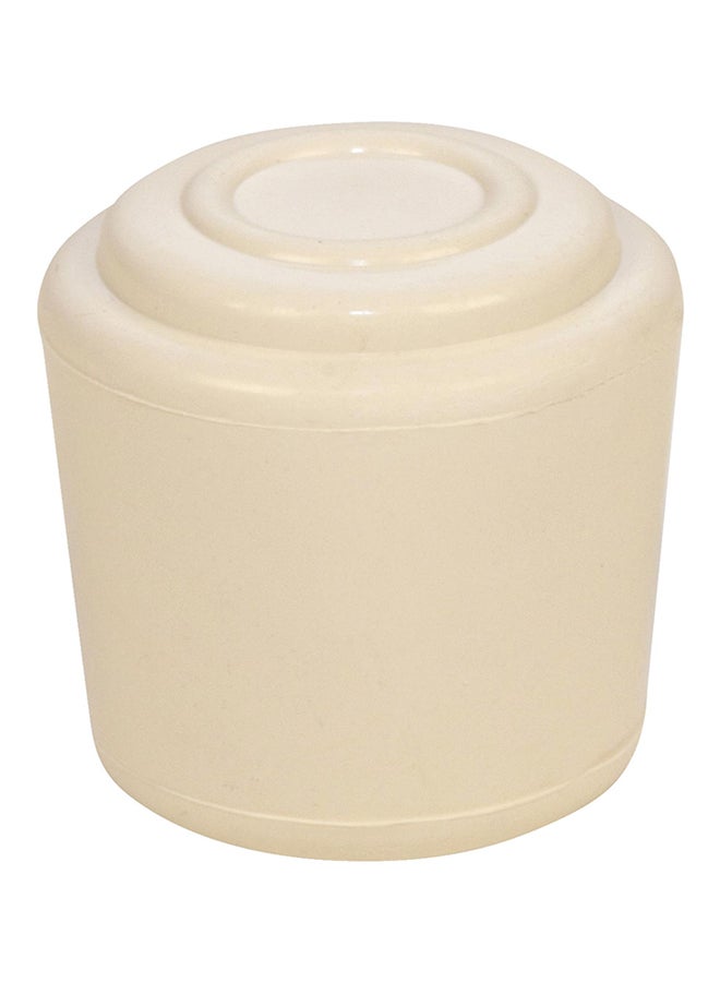 ماجيك سلايدرز مجموعة أغطية مطاطية لحماية الأثاث مكونة من 4 قطع أبيض 1.125بوصة