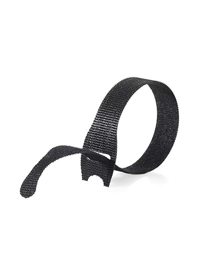 Velcro - One Wrap Thin Ties 25 Count Black 8x1/2inch - Image 1