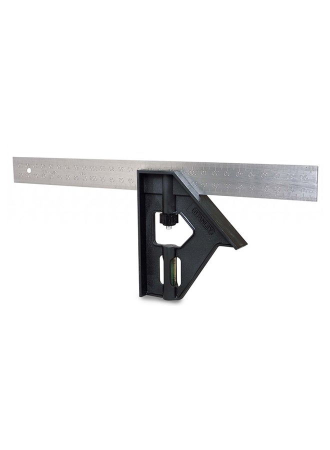 Stanley Combination Square Measurement Silver/Black 12inch  - Image 2