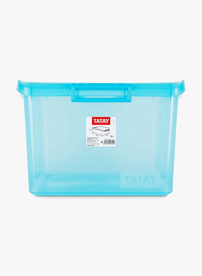 تاتاي صندوق للتخزين فيروزي 35لترات - Image 2