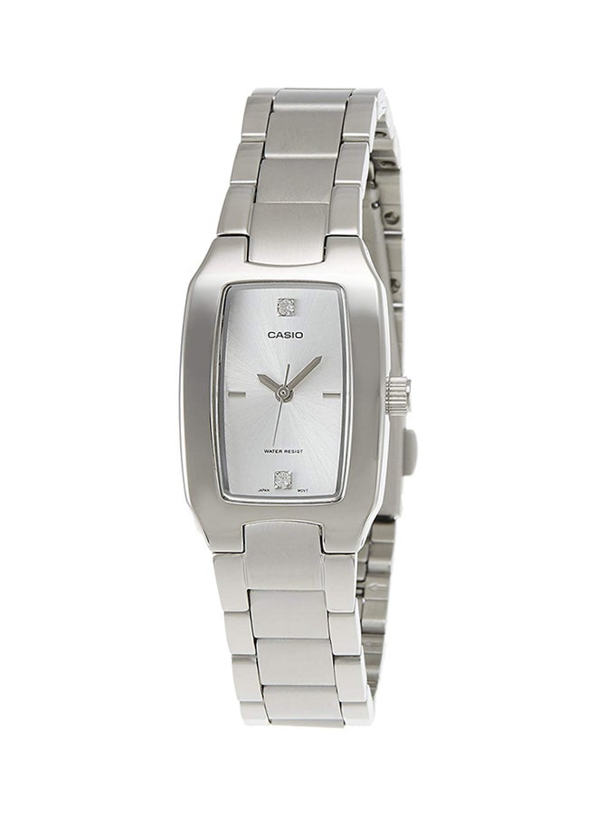 CASIO Women's Analog Watch LTP-1165A-7C2DF - 21 mm - Silver  - Image 1
