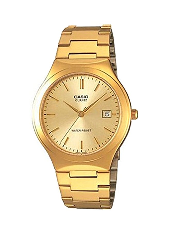 CASIO Men's Analog Watch MTP-1275G-9ADF - 35 mm - Gold - Image 1