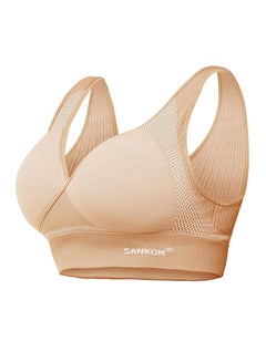 Low-Rise Cooling Bra Beige