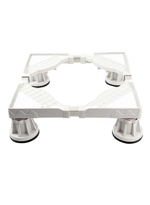 Portable Fixed Refrigerator Base White