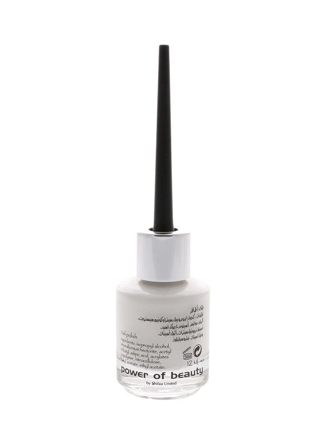 Mattel Games Professional Glossy Nail Polish 19 White  - Image 2