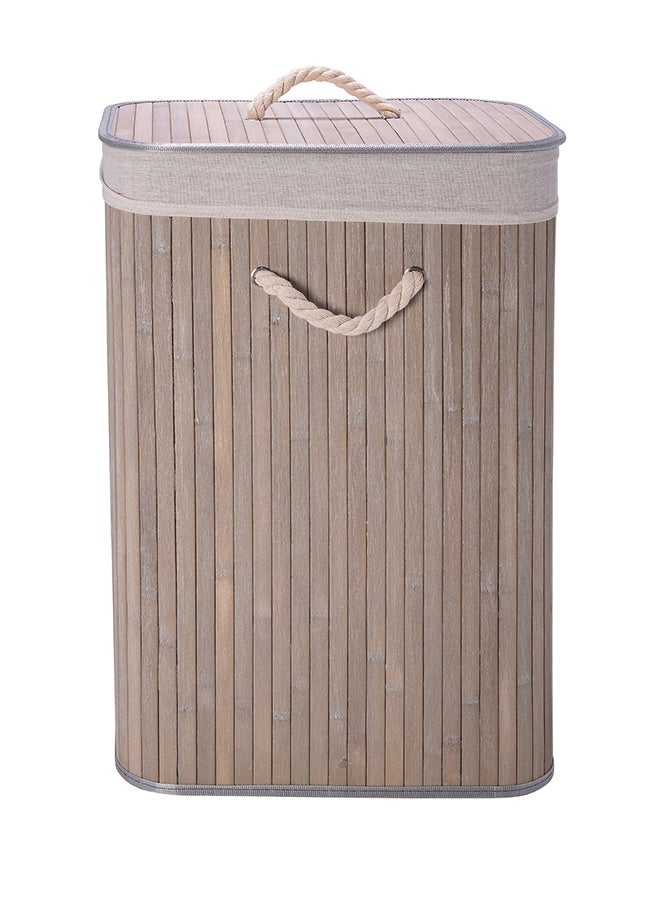 سلة غسيل مستطيلة قابلة للطي بيج 40x30x60سم - Image 1