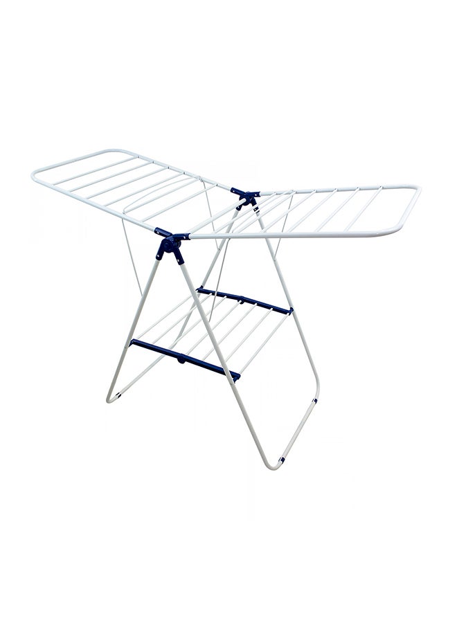 علاقة تجفيف ملابس معدنية أبيض