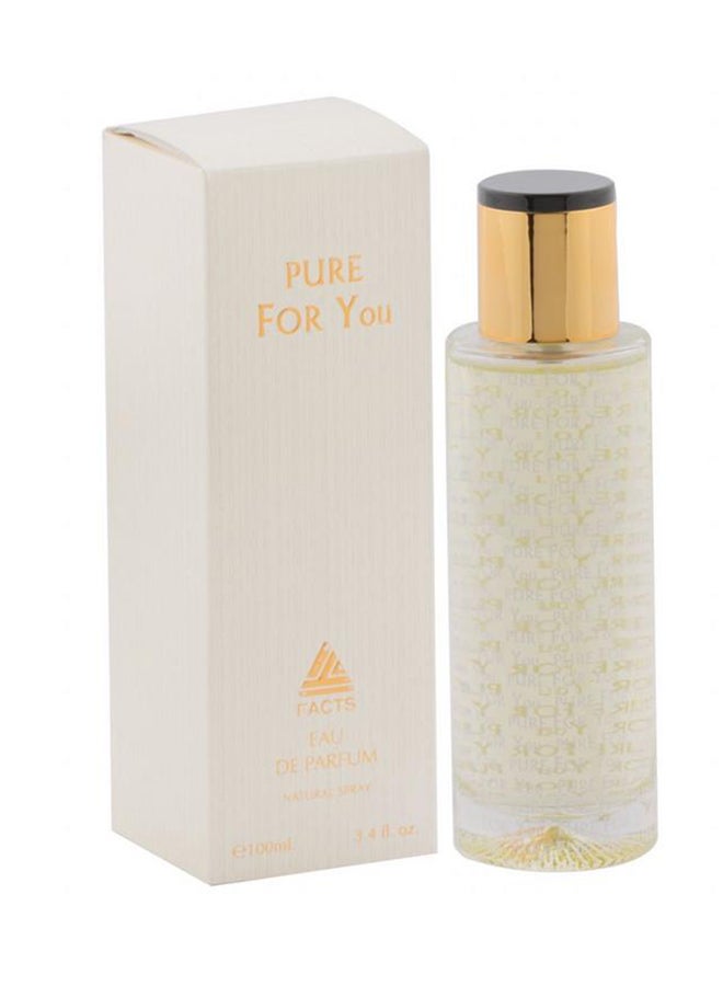 فاكتس ماء عطر بيور فور يو 100ملليلتر - Image 2