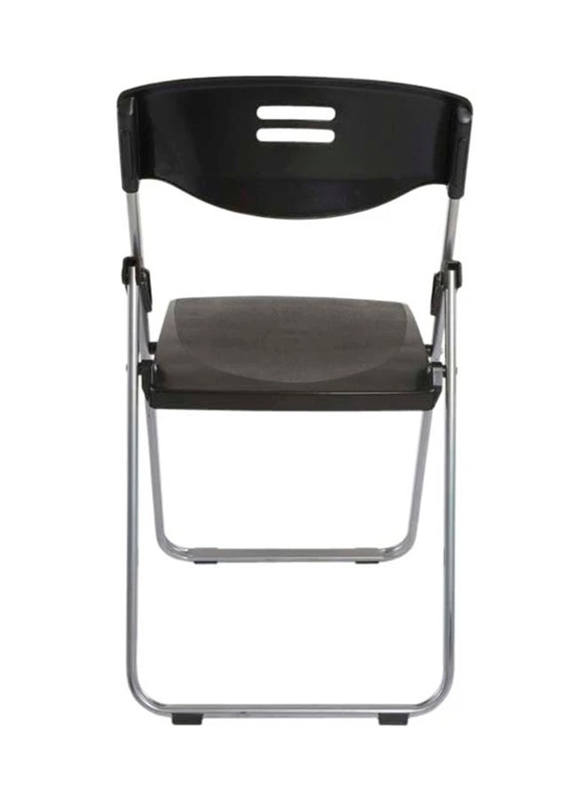 Mahmayi Kelvin Folding Chair Black/Silver 42.5x82x37cm - Image 2
