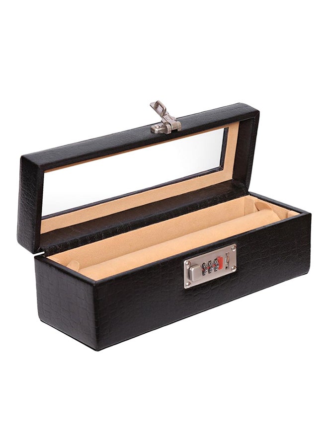 LAVERI LEATHER Glass Top Bangle Box  - Image 1