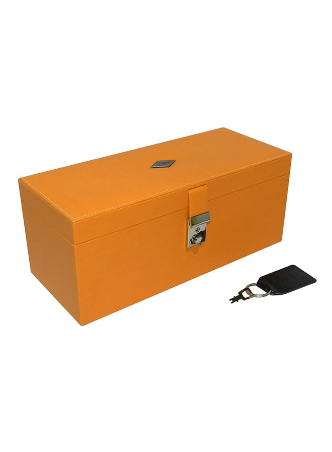 LAVERI LEATHER Faux Leather Jewellery Storage Box - Image 5