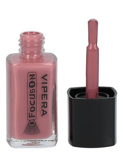 VIPERA Focus On Nail Polish With Wide Brush 924 Pink  - Image 1