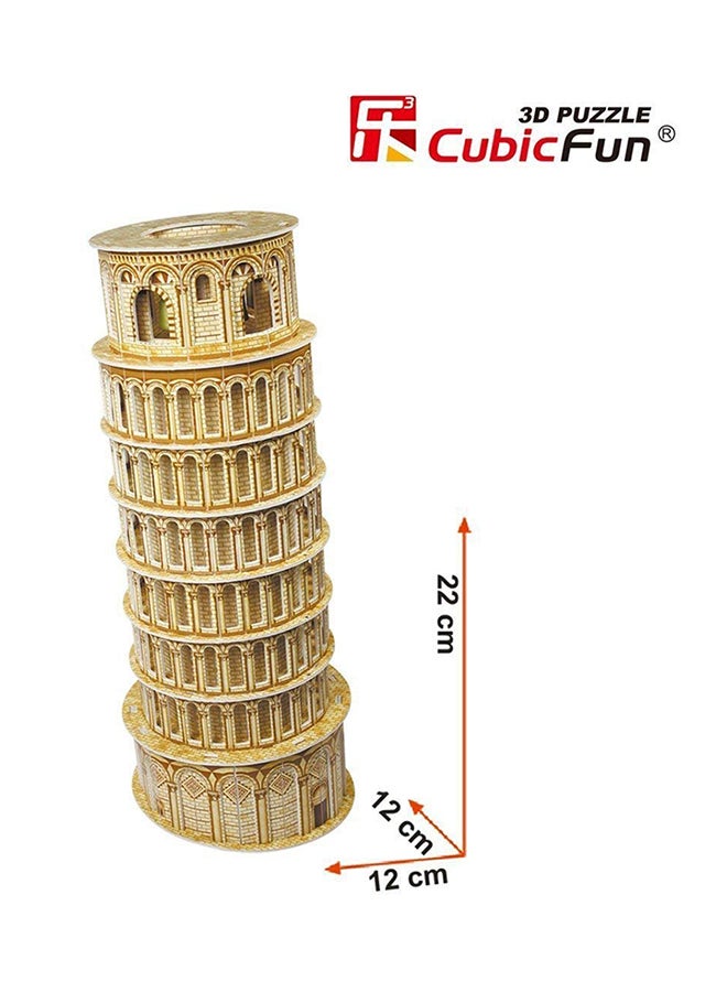 CubicFun Leaning Tower Of Pisa 3D Puzzle - Image 3