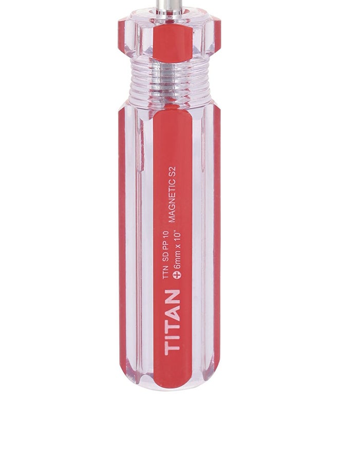 تيتان مفك براغي نجمي أحمر/فضي 10بوصة - Image 3