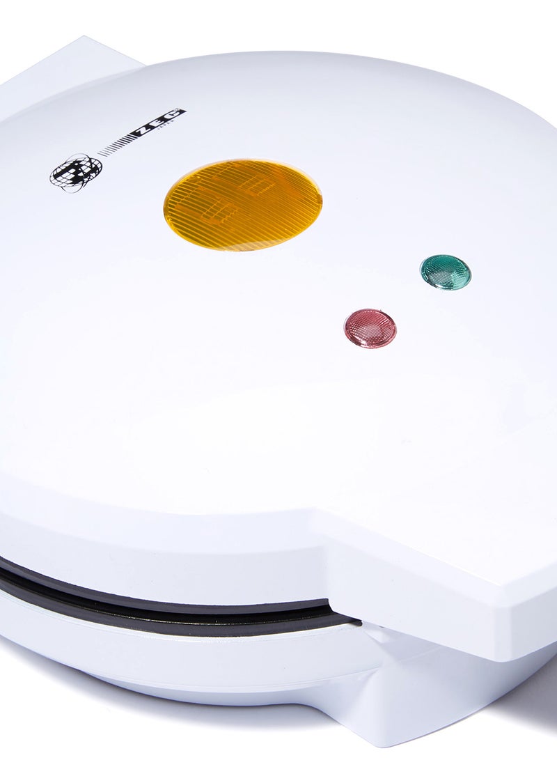 ZEC - Portable Waffle Maker 850W ZDM-333 White - Image 1