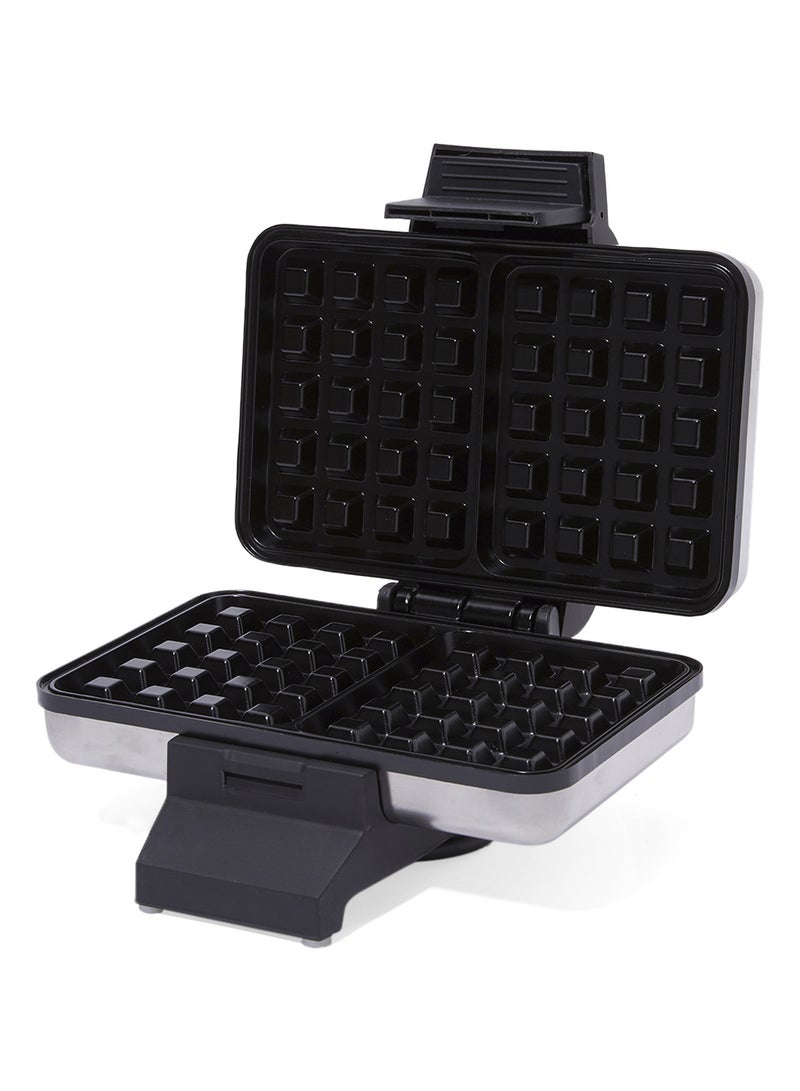 زيك ماكينة صنع الوافل بقدرة 1000 وات ZWF-666 أسود/ فضي - Image 2