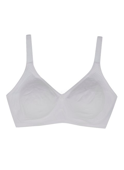 Full Coverage Shaper Bra White