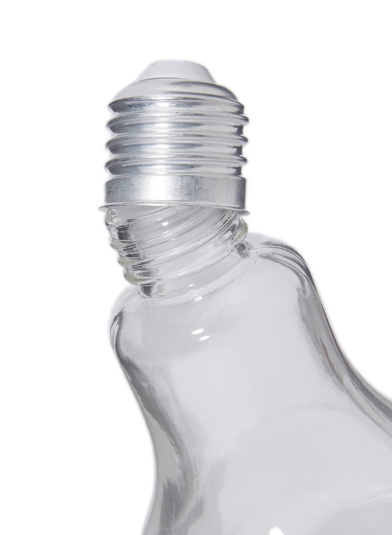 Harmony 1Pc Bulb Shape Glass Jar With Lid Clear - Image 2