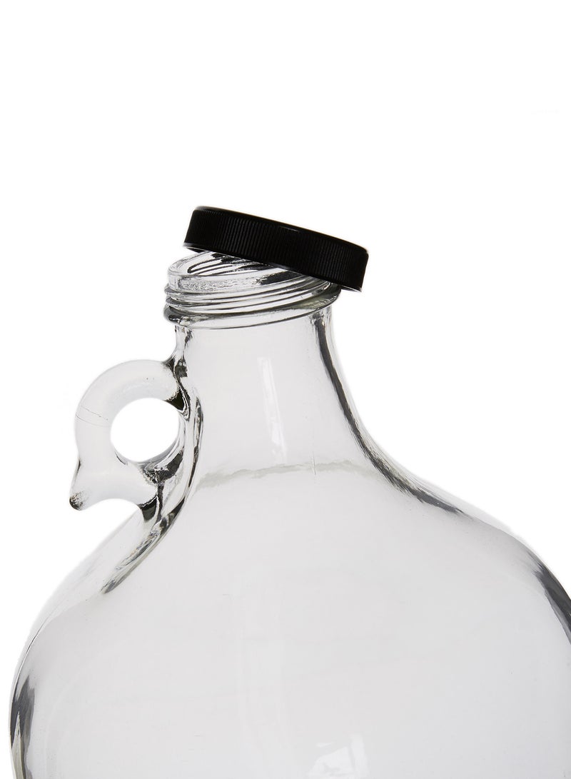 Harmony 1Pc Glass Bottle With Plastic Lid Clear - Image 2