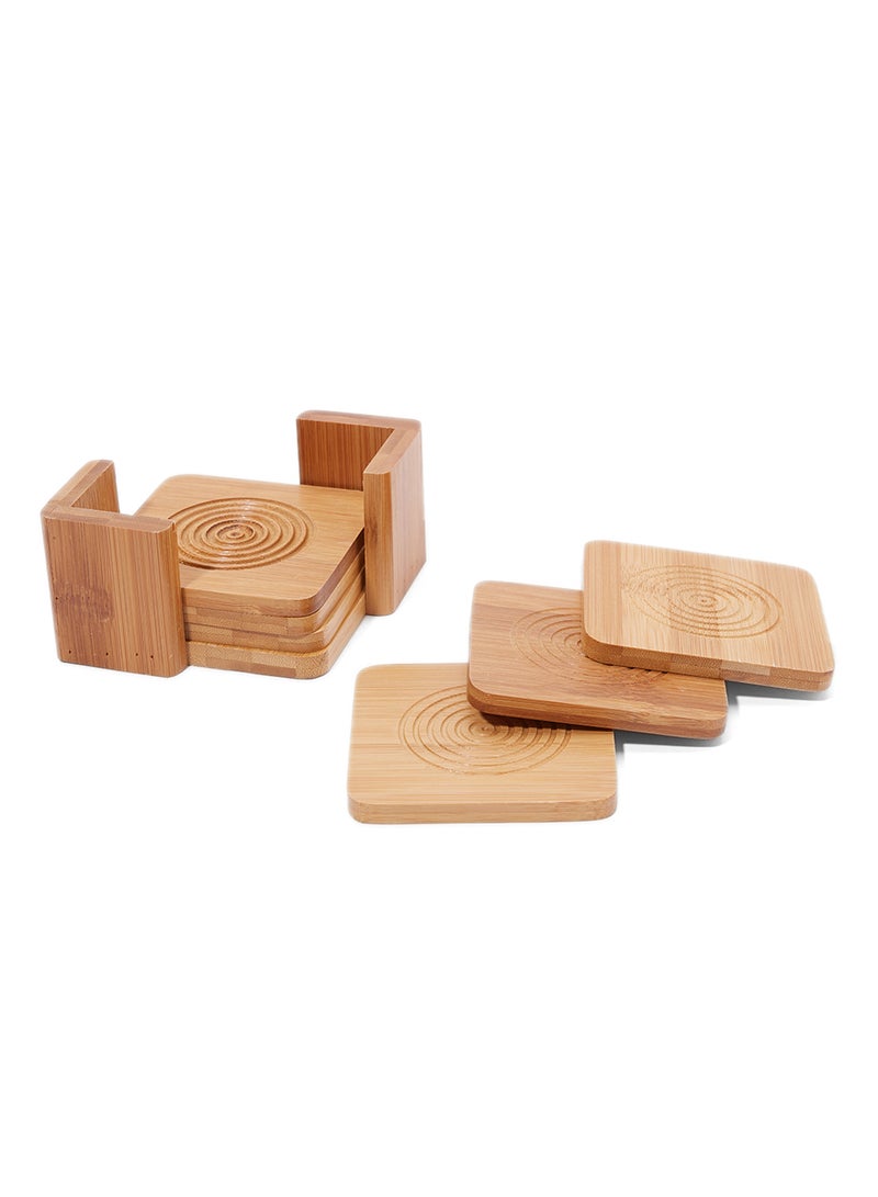 Harmony Wood Coaster Brown 33x49x49cm  - Image 2