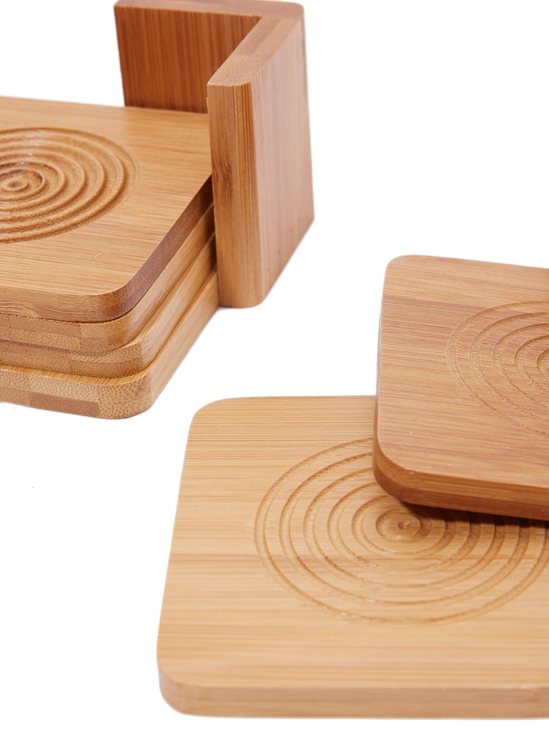 Harmony Wood Coaster Brown 33x49x49cm  - Image 3