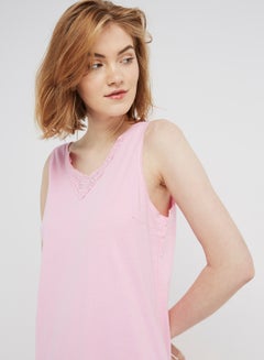 SLUGGER Lace Detailing Nightwear Slip Pink  - Image 3