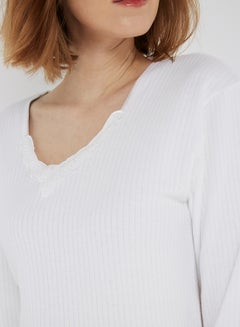 SLUGGER 2-Piece Pajama Set White  - Image 3