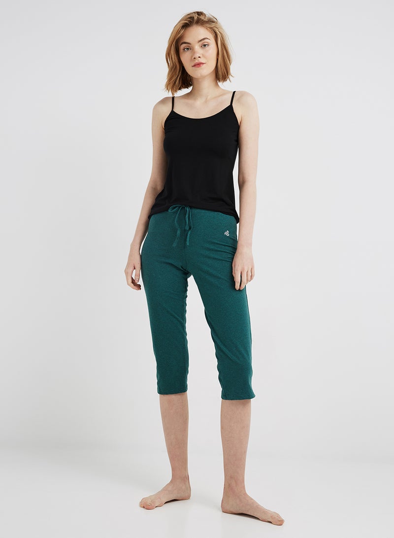 JOCKEY Capri Pant Moss Green - Image 2
