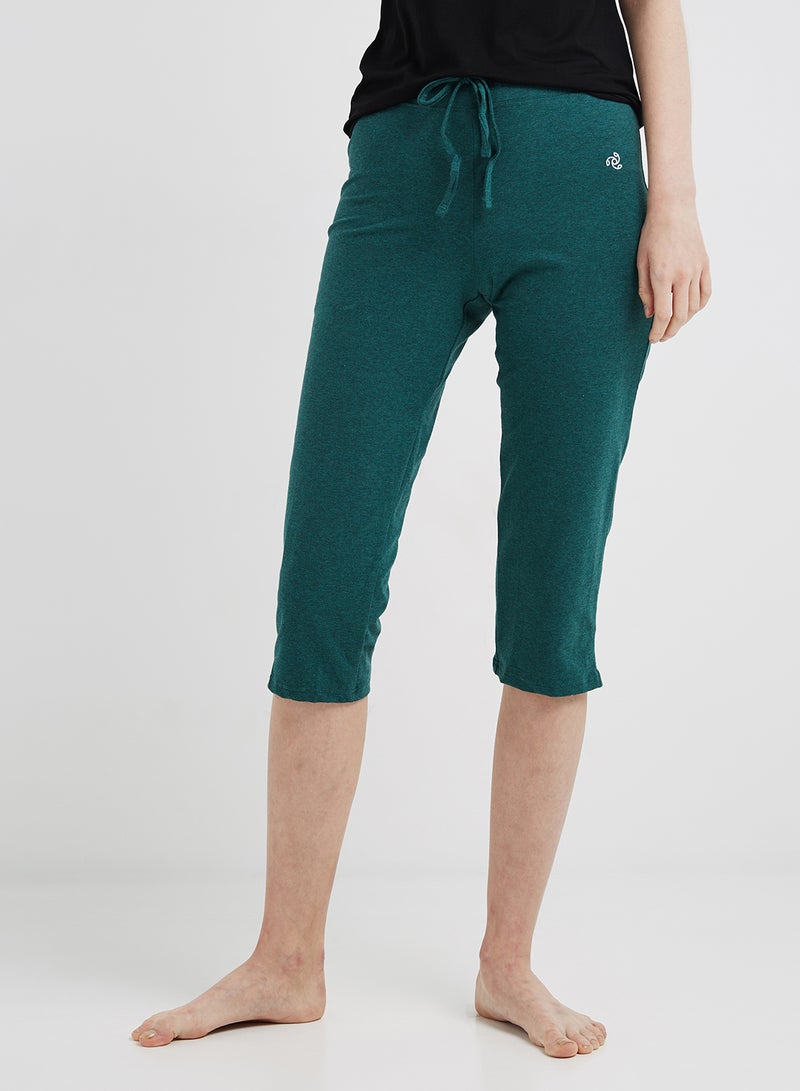 JOCKEY Capri Pant Moss Green - Image 1