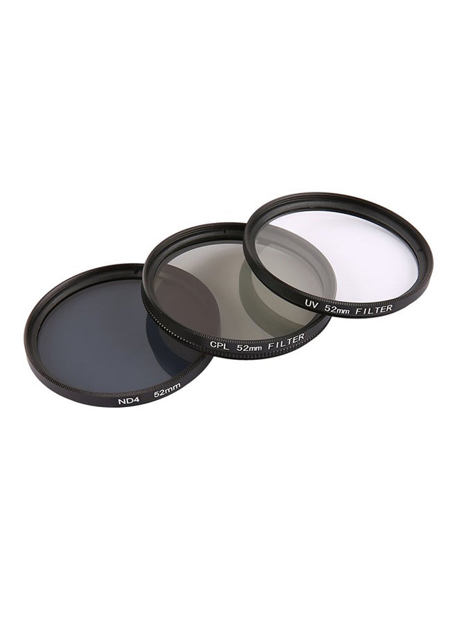 UV/CPL/ND4 Filters With Storage Bag And Cleaning Pen Black  - Image 2