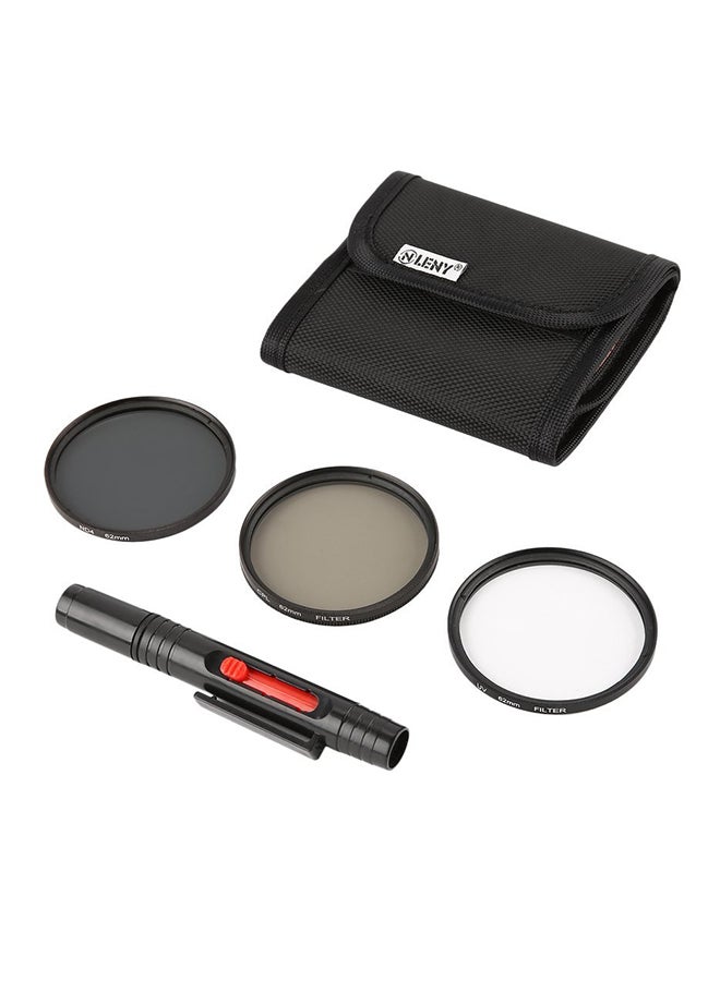 UV/CPL/ND4 Filters With Storage Bag And Cleaning Pen Black  - Image 1