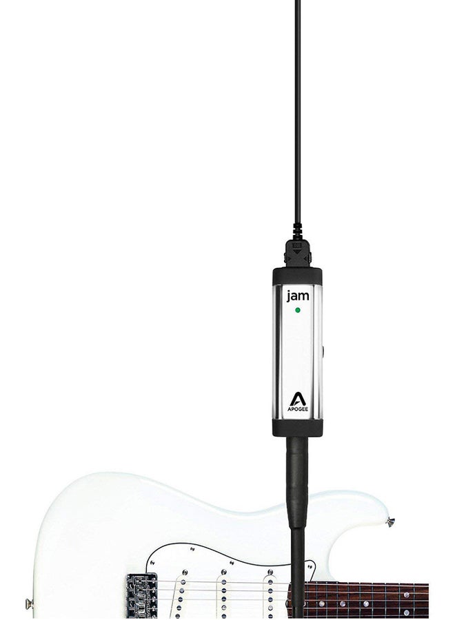 Apogee - JAM 96k Guitar Interface for Mac and Windows Computers JAM96K-WIN-MAC Silver - Image 1