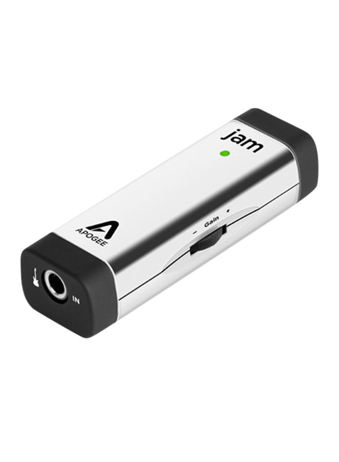 Apogee - JAM 96k Guitar Interface for Mac and Windows Computers JAM96K-WIN-MAC Silver - Image 1