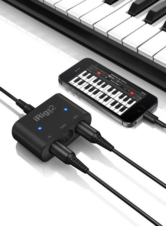 IK Multimedia - iRig MIDI 2 - Portable MIDI Interface for iOS, Mac, and PC - Image 1