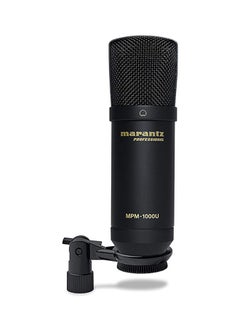 Marantz Marantz Professional MPM1000U - USB Condenser Studio Microphone with Built In Audio Interface, Cable, Perfect for Podcast Production MPM1000U Black  - Image 5