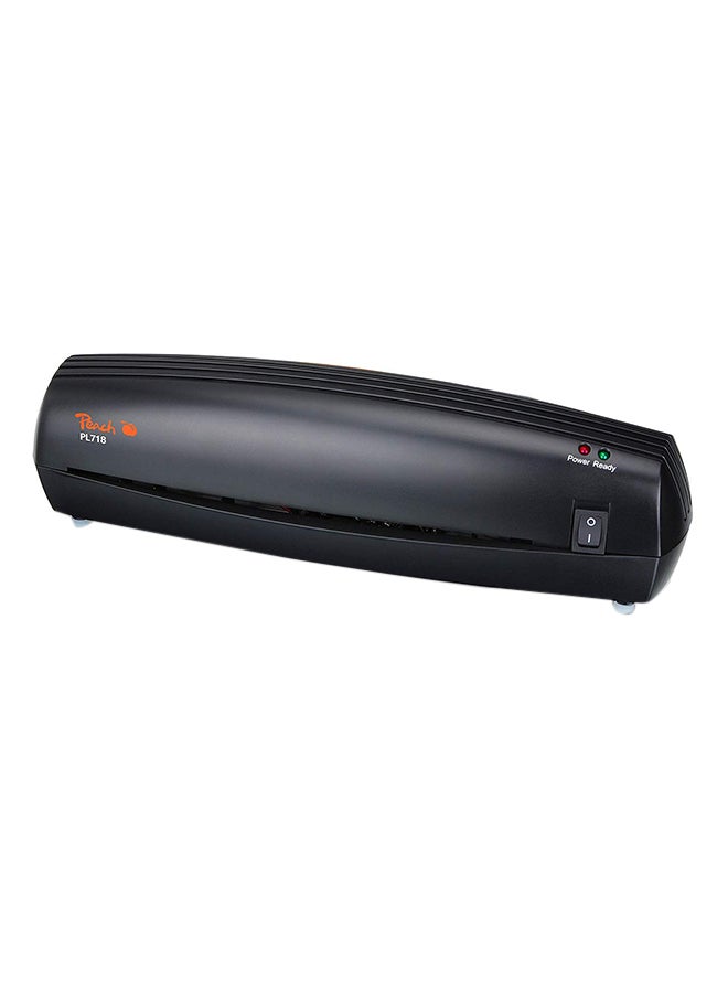 Peach LED Home And Office Laminator Black - Image 1