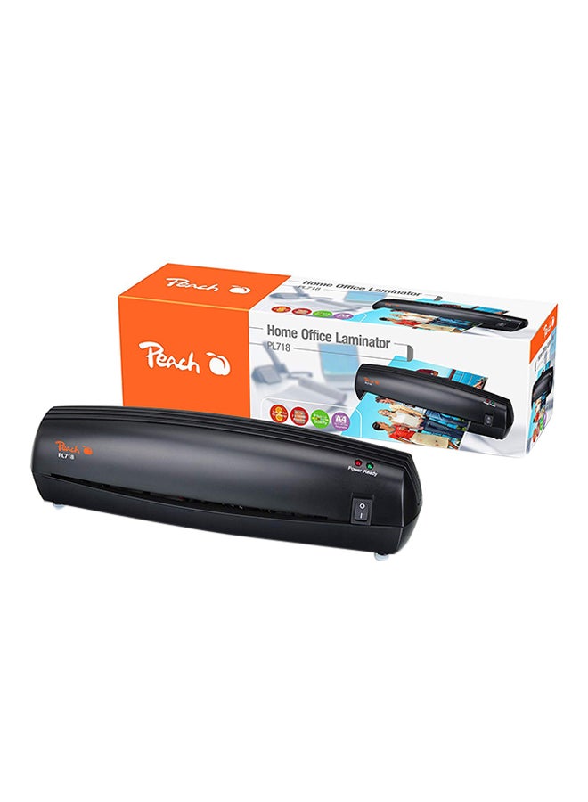 Peach LED Home And Office Laminator Black - Image 3