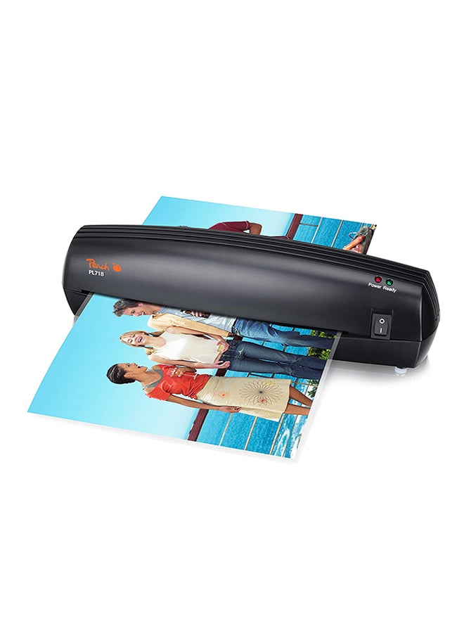 Peach LED Home And Office Laminator Black - Image 2