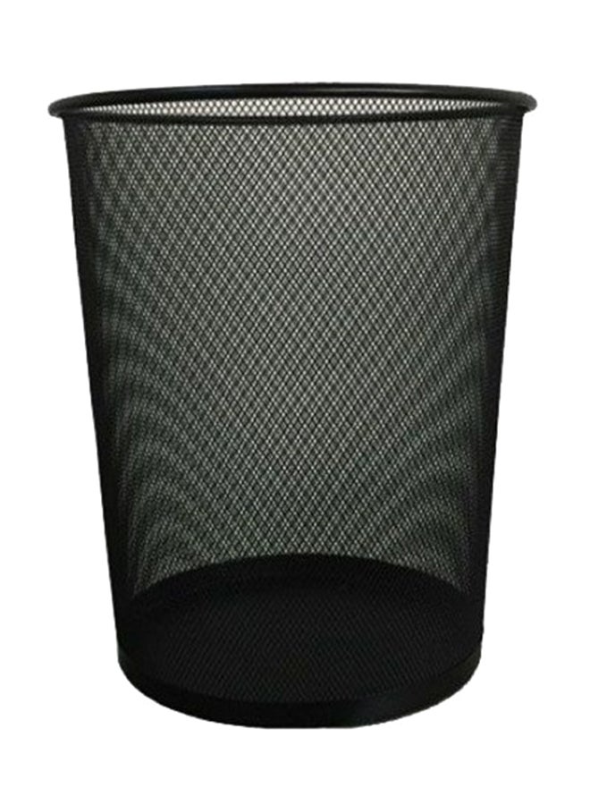 Round Waste Basket Black