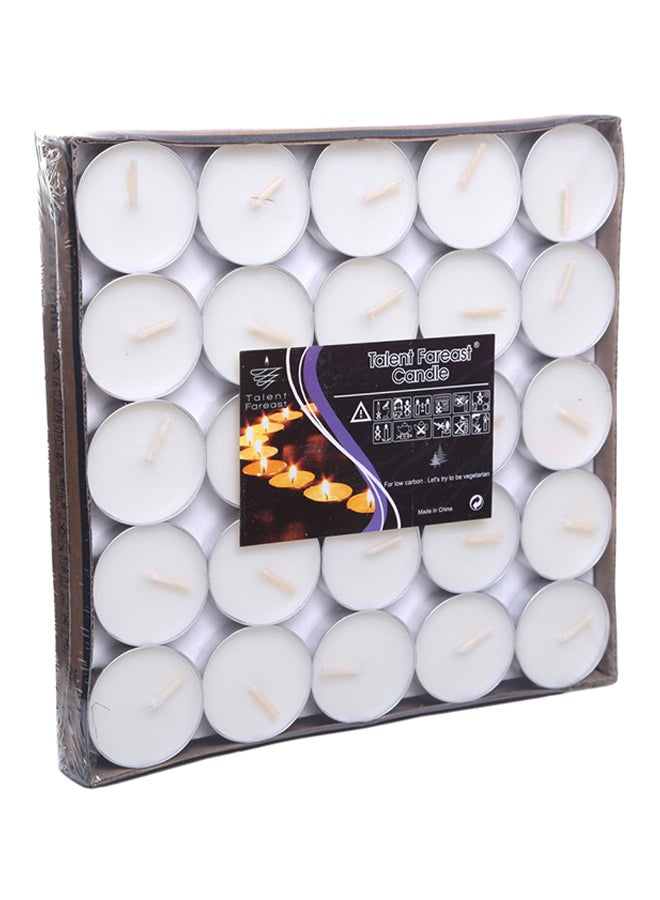 50-Piece Talent Fareast Tea Light Candle  - Image 1