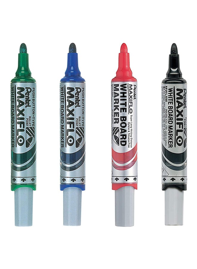 4-Piece Board Marker Multicolour