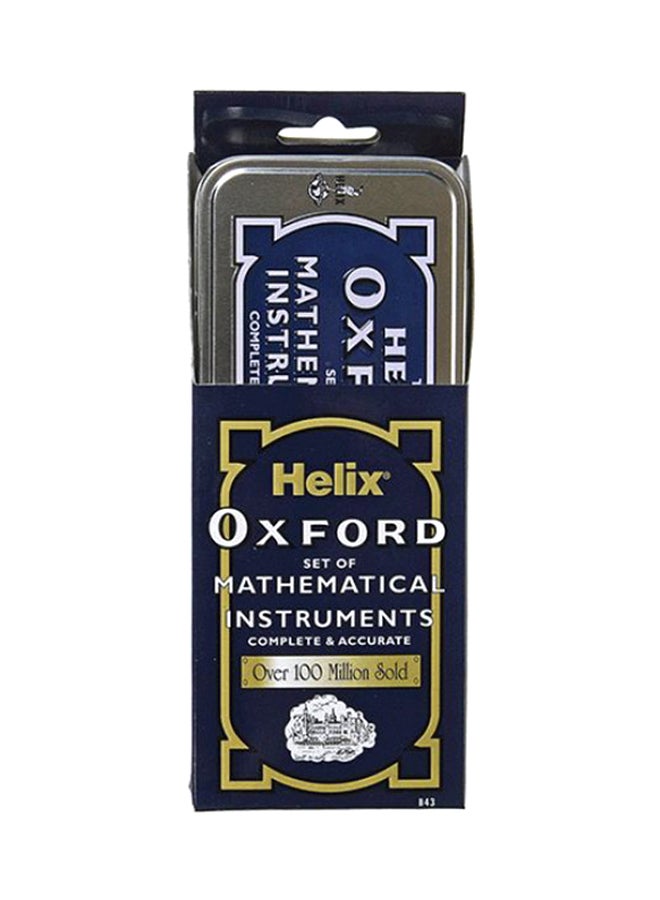 Oxford Geometry Instrument Set Multicolour 