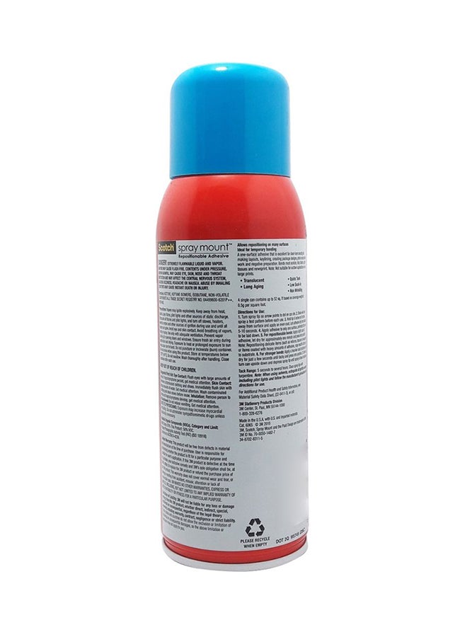 Scotch  Adhesive Spray Mount Red/Blue - Image 2