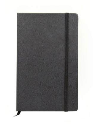 PU Cover Notebook With Elastic Band Black - v1543240926/N19658231A_1