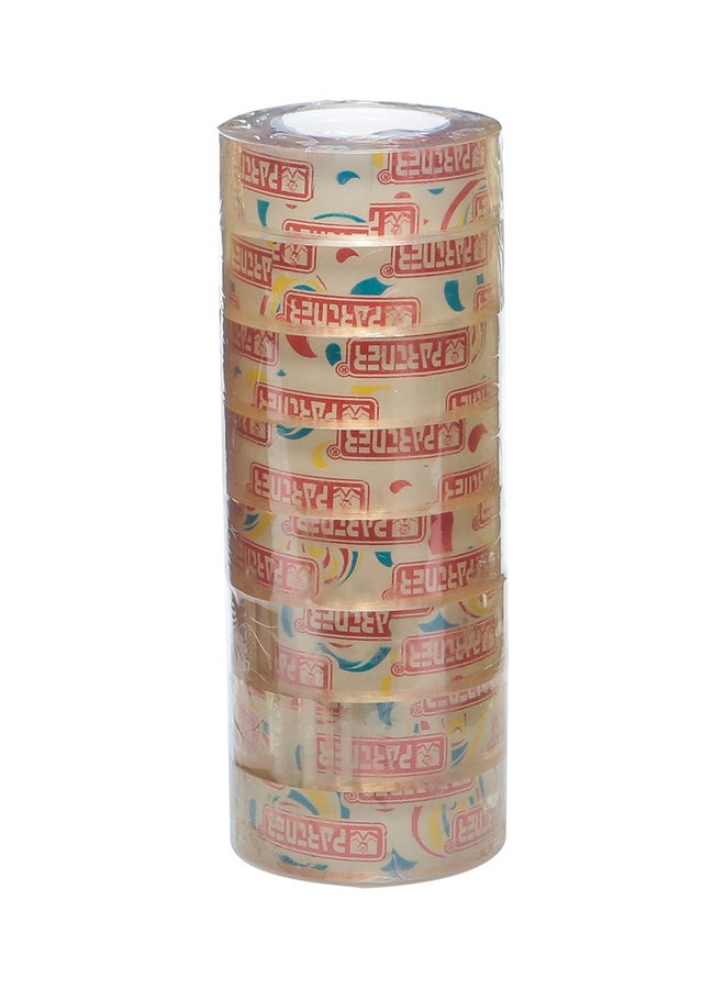 Generic 8-Piece Tape Set Clear  - Image 1