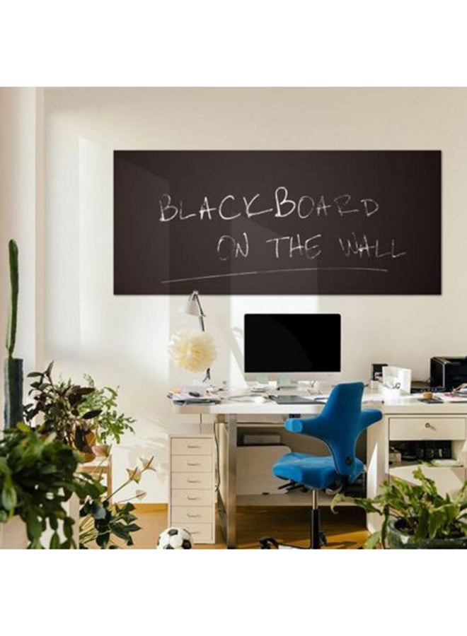Generic Removable Blackboard Wall Sticker 45 x 200cm Black  - Image 2