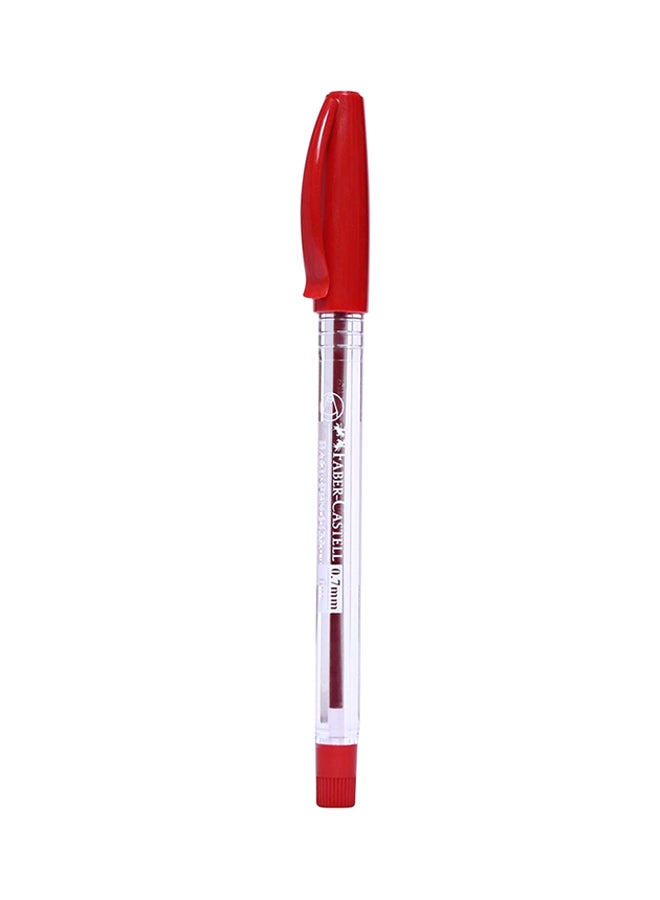 FABER-CASTELL - 50-Piece Ball Pen Set Red - Image 1