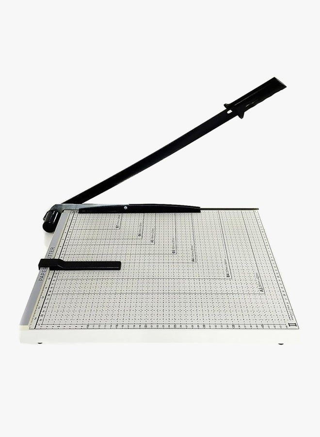Merit - A3 Magnetic Paper Cutter White/Black - Image 1