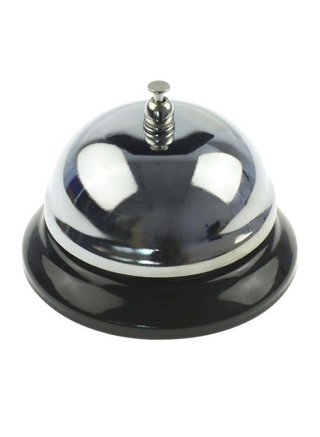 Generic Metal Call Bell Silver/Black  - Image 1
