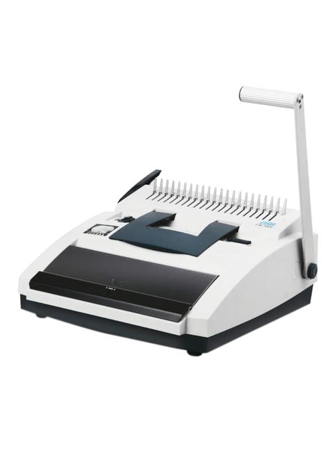 Manual Comb Wire Binding Machine White